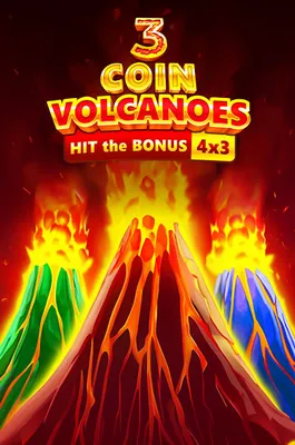 3 Coin Volcanoes tragamonedas explosiva TRIS CLASICO COM